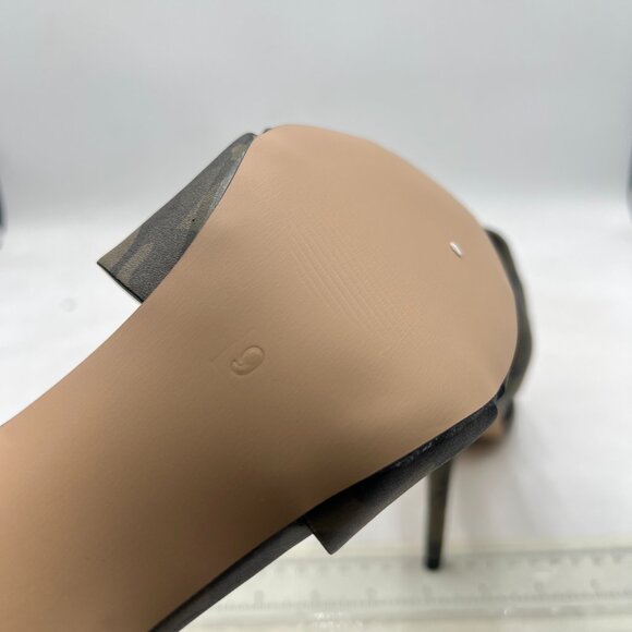 Pazzion Camo Print Open Toe High Heeled D'Orsay Pumps Slip On Two Pieces Sandals - Picture 6 of 8